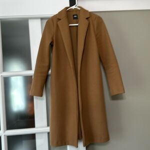 Zara Camel Coat Size Small